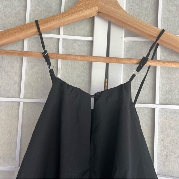 NWT HYFVE Layers of fabulous maxi dress small black halter dress - Picture 8 of 15